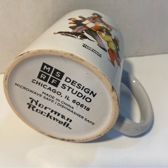Norman Rockwell Coffee Cup Mug - Picture 4 of 4